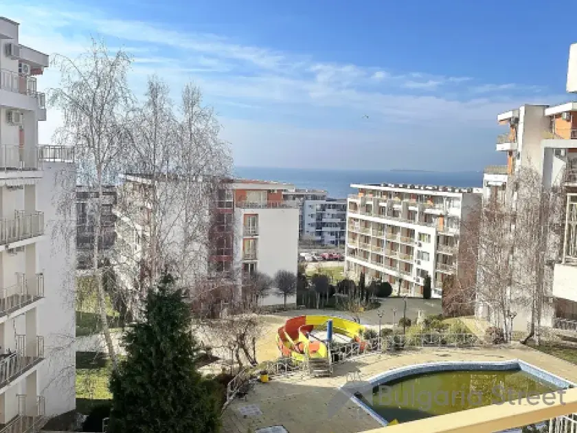 Widok z tarasu na morze