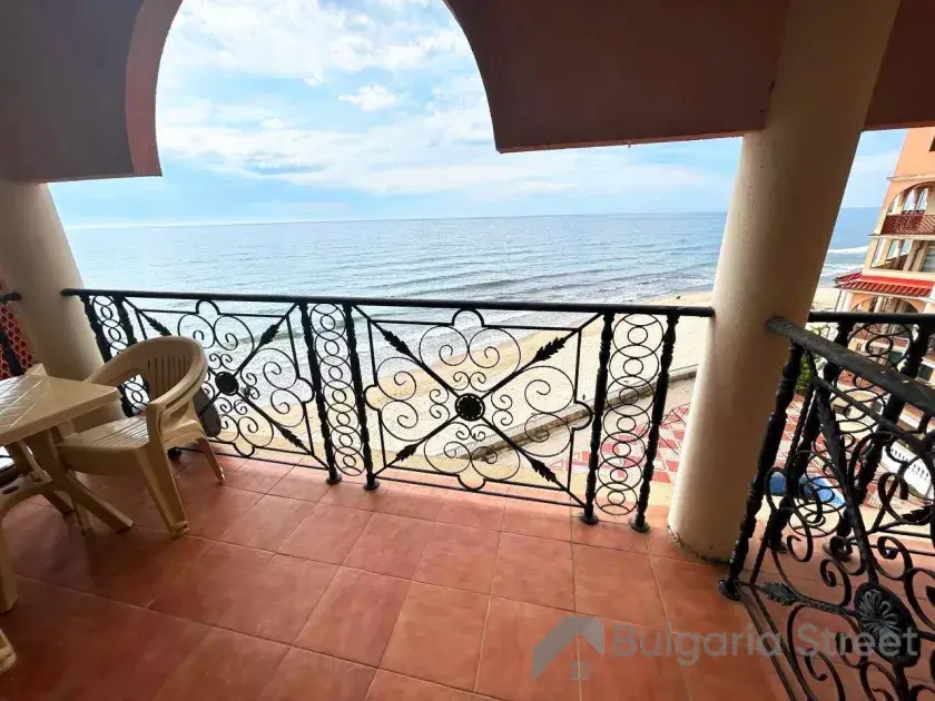 balkon z widokiem na morze