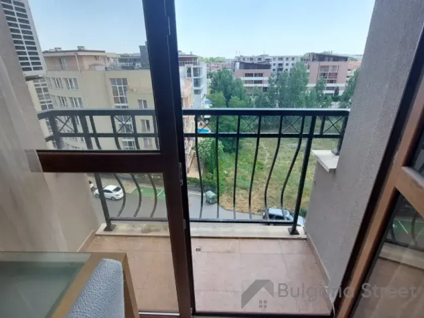 wyjście na balkon