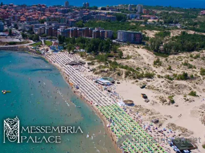 панорамный снимок курорта