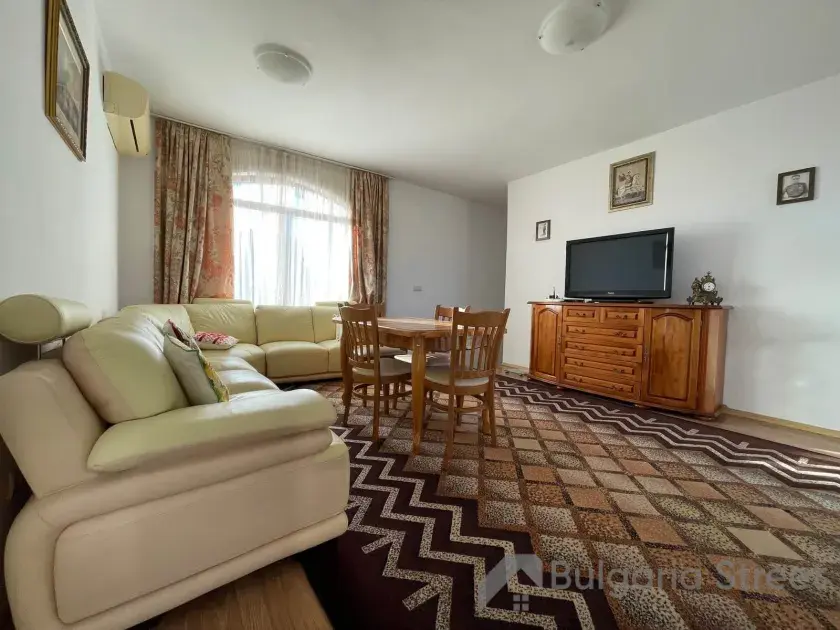 skorzana sofa,telewizor