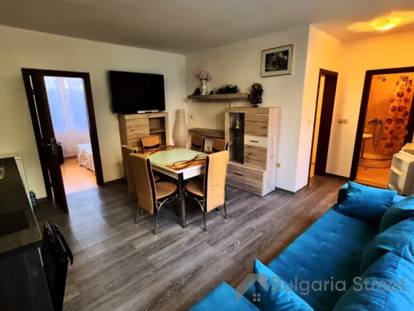 Salon mieszkania w kompleksie Eden
