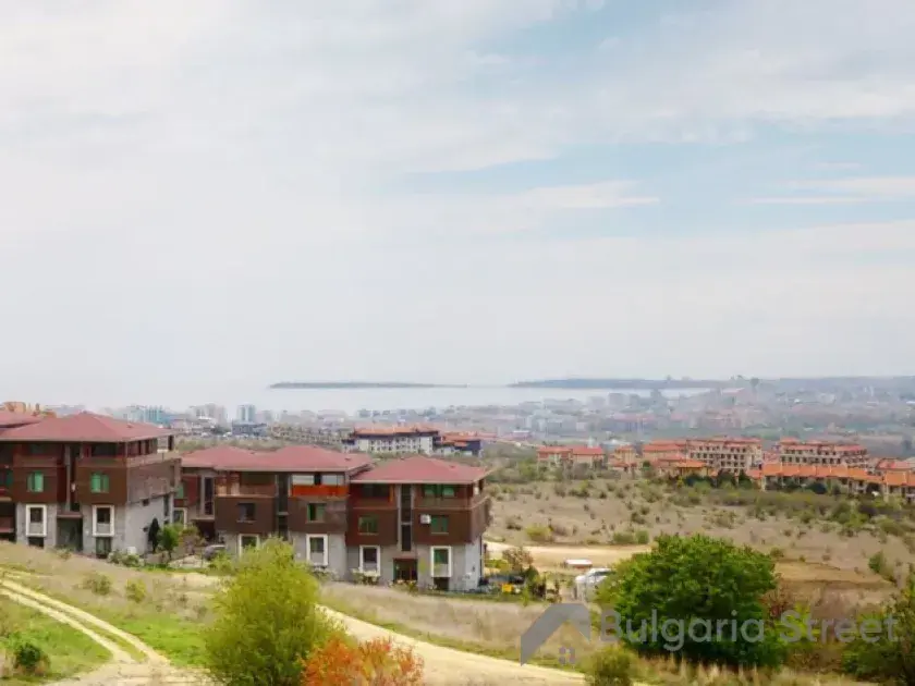 widok na panoramę kurortu