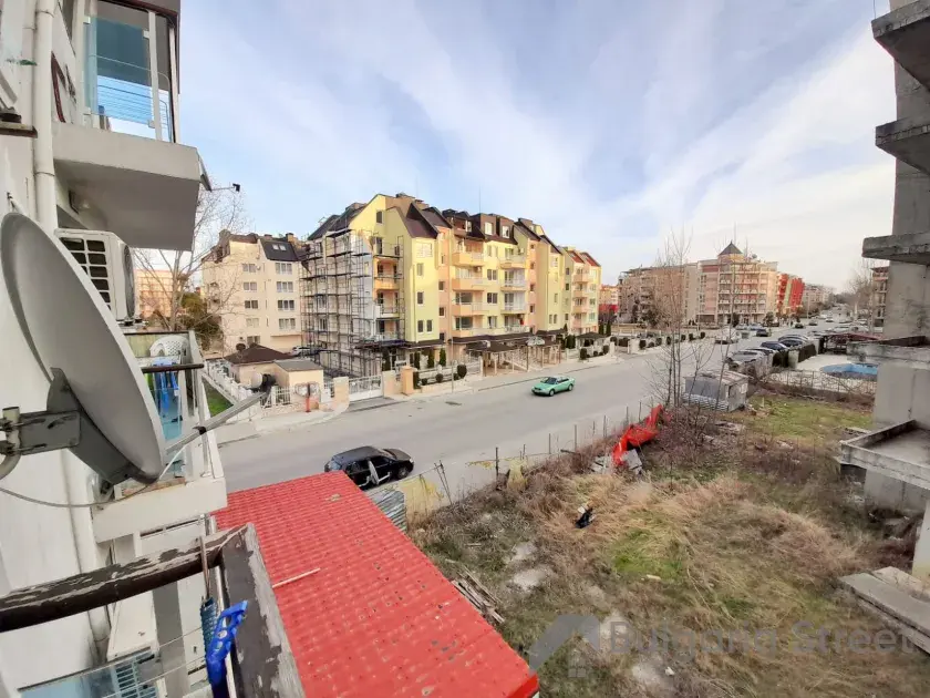 widok z balkonu