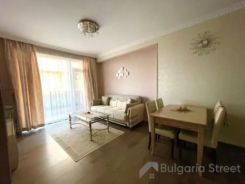 Pokój dzienny z meblami