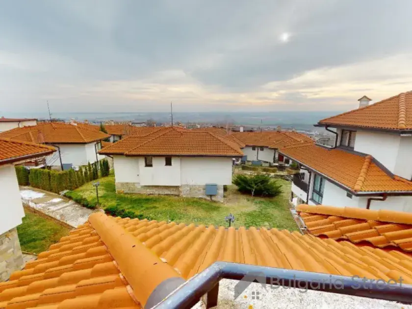 Widok na morze z balkonu