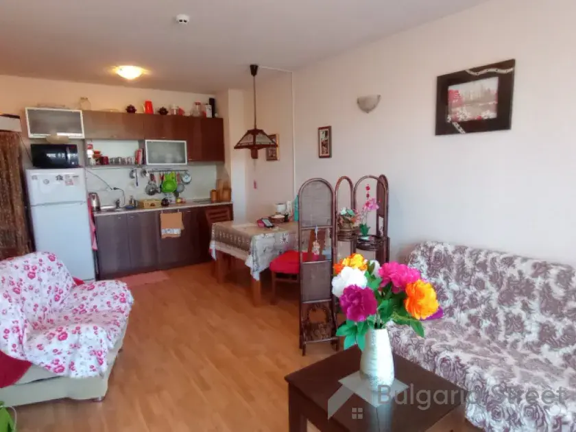 Umeblowany salon