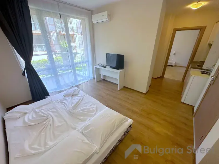 urządzona sypialnia