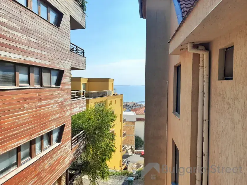 Widok z balkonu na morze