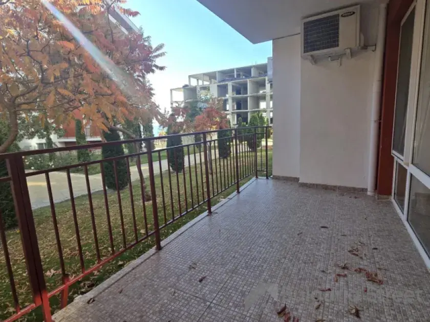 Taras z widokiem na morze