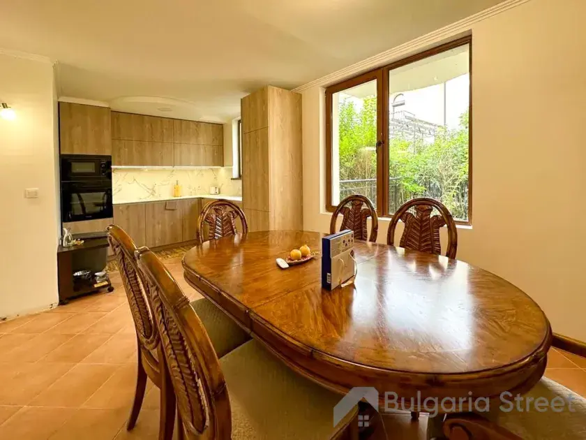 Strefa kuchenna w apartamencie