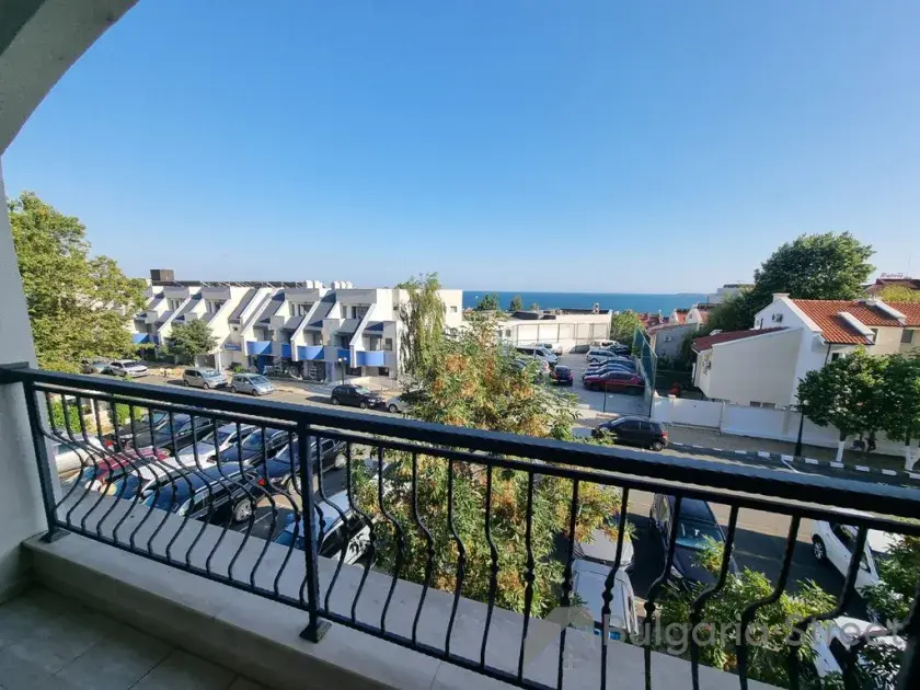Widok na morze z balkonu / Villa Antorini