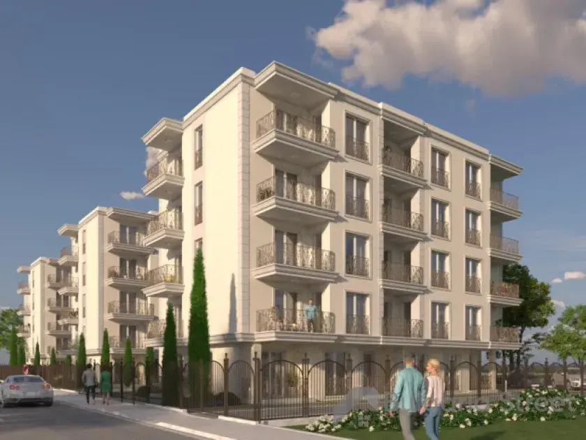 Fasada kompleksu La Mer Gold Residence