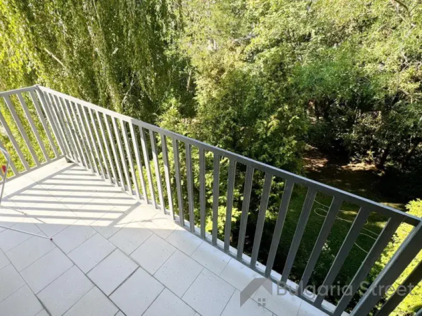 widok z tarasu mieszkania