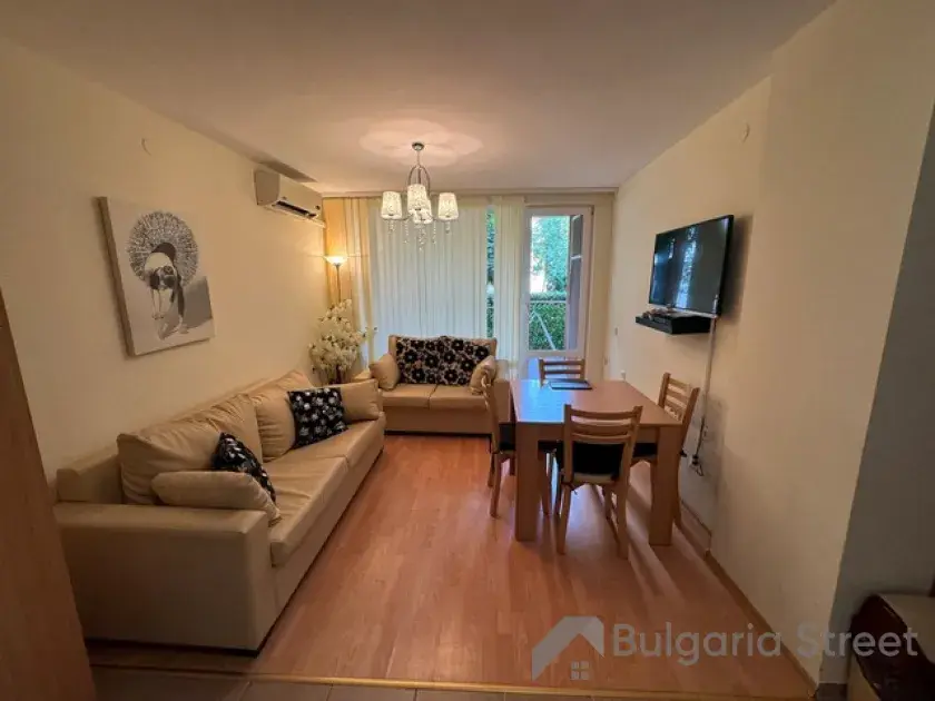 TV and sofa