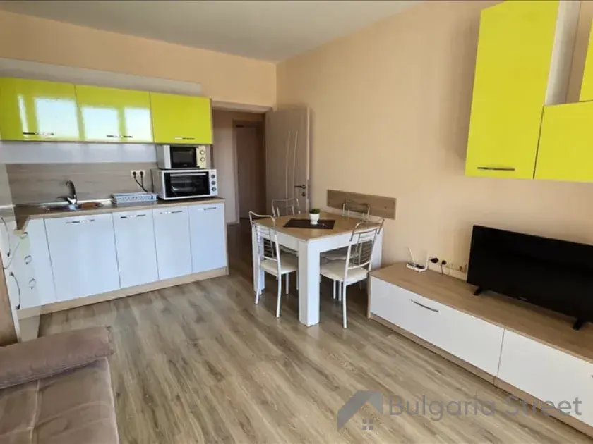 Salon, jadalnia i część kuchennej