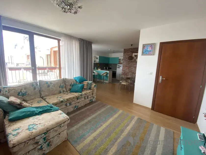 Piękny wystrój wnętrza w salonie