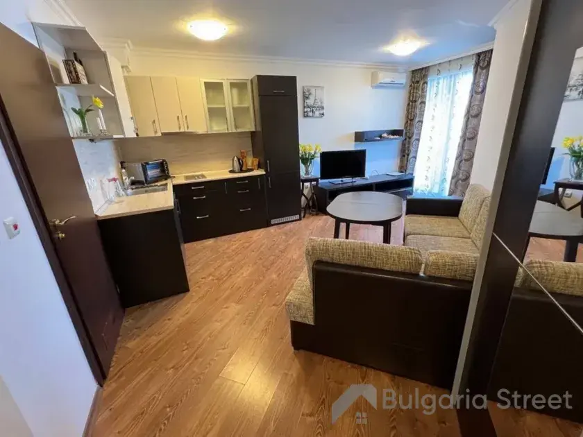 salon, meble, część kuchenna