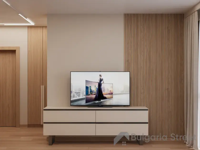 3-D wizualizacja /salon / TV