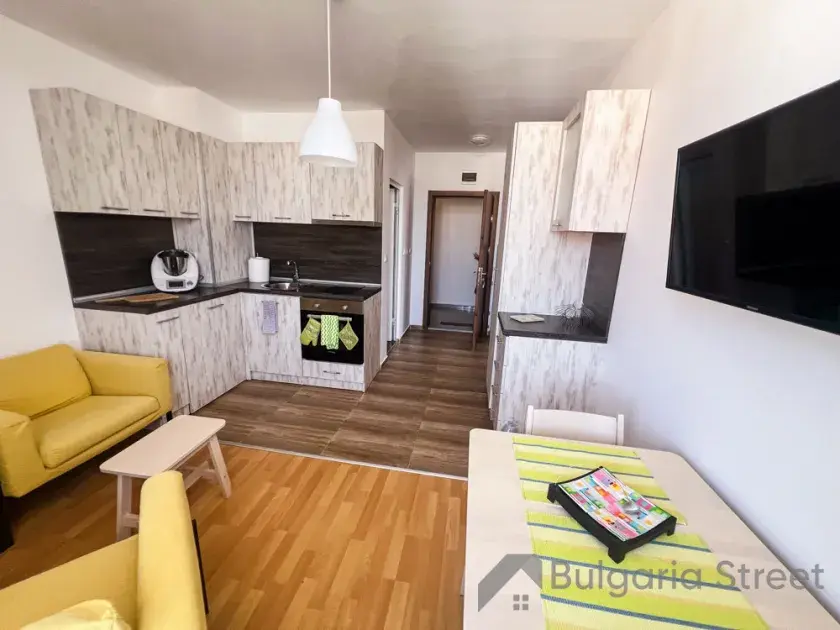 salon, kuchnia, jadalnia
