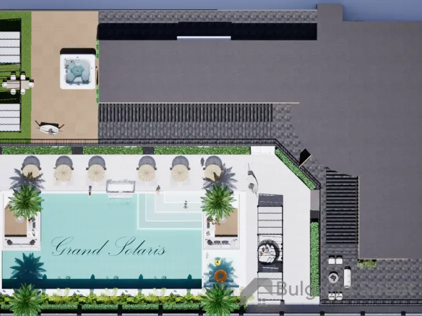 Grand Solaris | Nowa inwestycja: kompleks, teren, basen