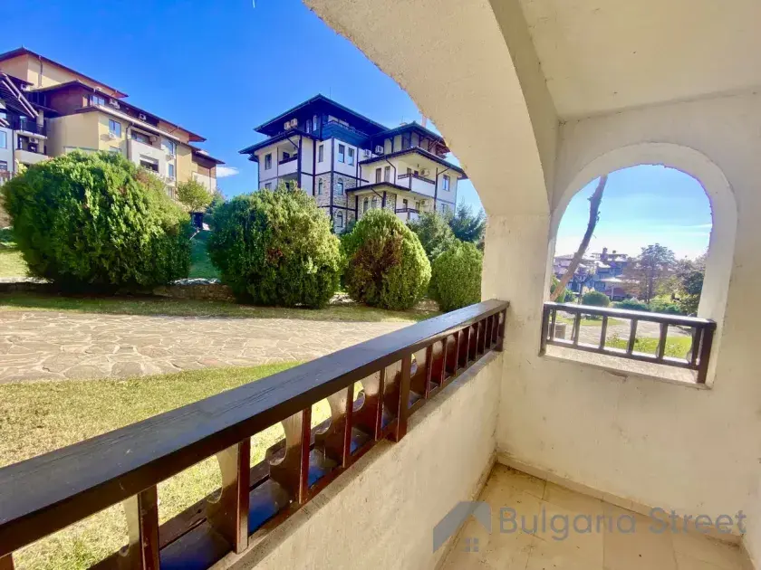 Widok z tarasu apartamentu