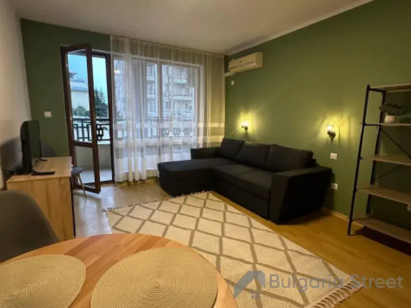 Panorama Bey 1 | Studio z wykończeniem: salon i aneks kuchenny