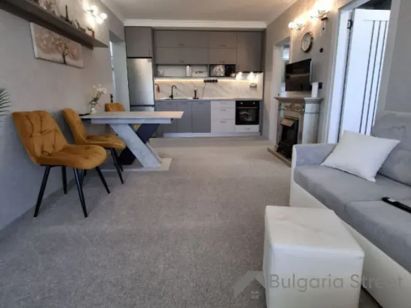 Vip Vision | Elegancki dwupokojowy apartament: Salon, kuchnia