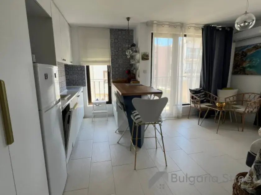 Villa Briz | Dwupokojowe mieszkanie z nowoczesnym wykończeniem: Salon, kuchnia