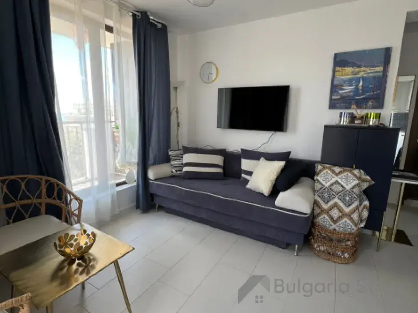 Villa Briz | Dwupokojowe mieszkanie z nowoczesnym wykończeniem: Salon, kuchnia