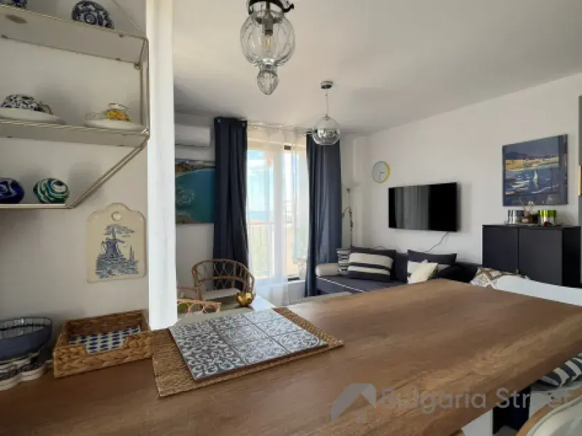 Villa Briz | Dwupokojowe mieszkanie z nowoczesnym wykończeniem: Salon, kuchnia