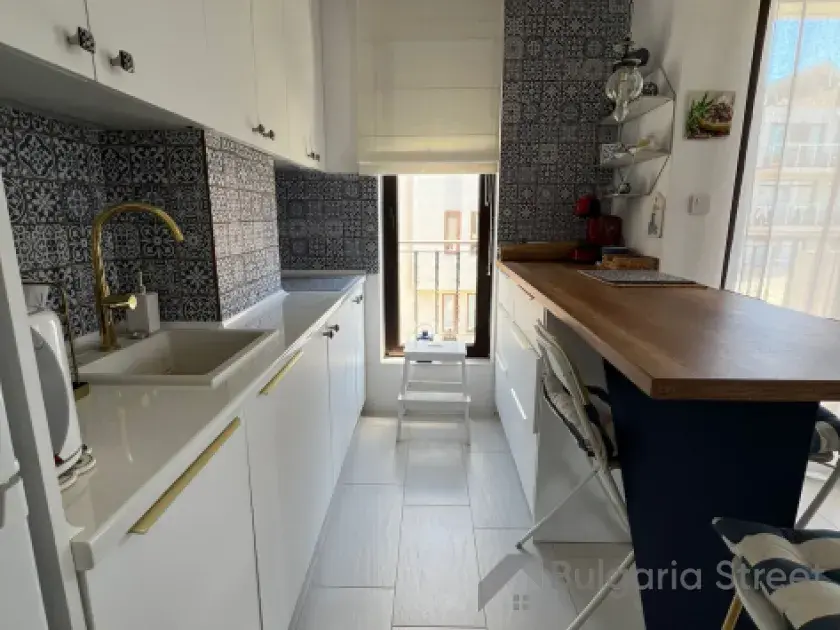 Villa Briz | Dwupokojowe mieszkanie z nowoczesnym wykończeniem: Salon, kuchnia
