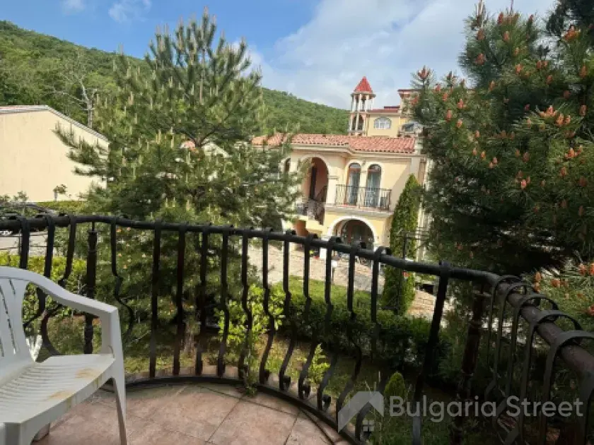Widok z tarasu apartamentu