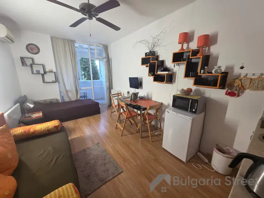 Gerber 2 | Przytulne studio w mieszkalnym apartamentowcu w Słonecznym Brzegu