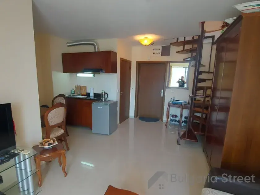 Pokój dzienny z meblami