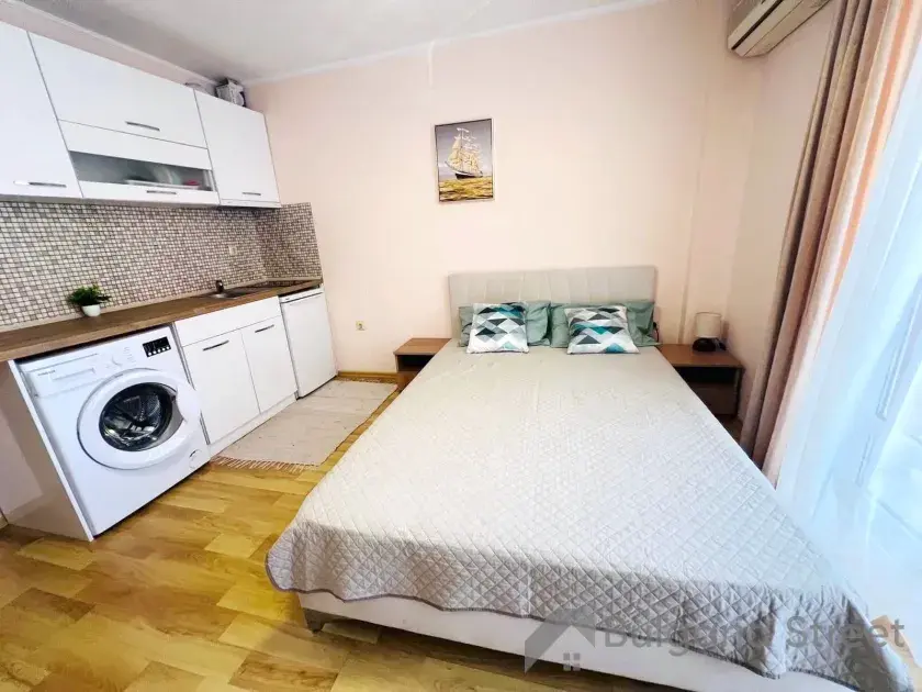 Łóżko i kuchnia