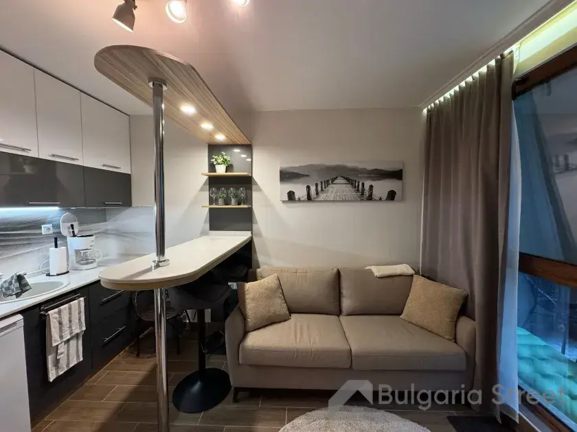 Kawalerka Salon, kuchnia