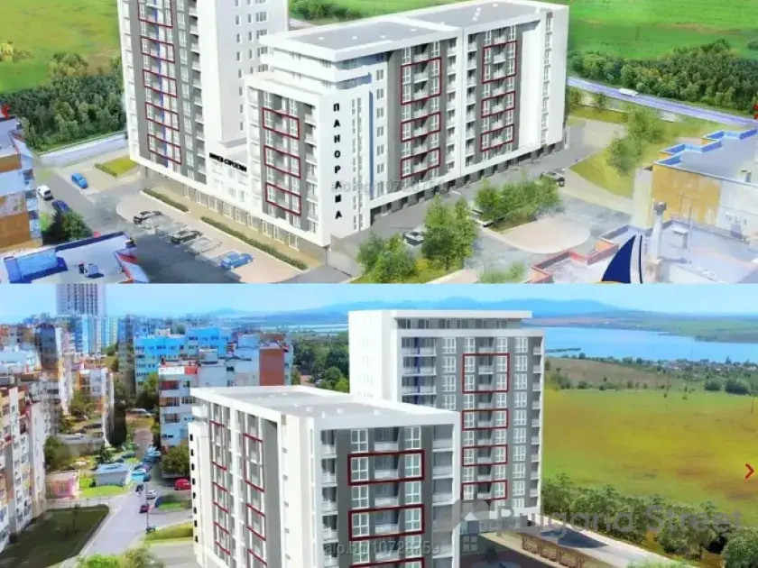 Panorama Burgas | Nowy budynek mieszkalny — Trzypokojowe mieszkanie z garażem w Burgas