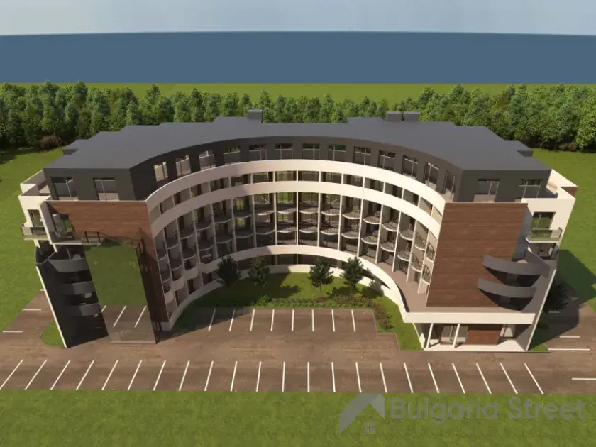 City Residence | Nowy budynek mieszkalny w centrum Słonecznego Brzegu bez opłaty eksploatacyjnej