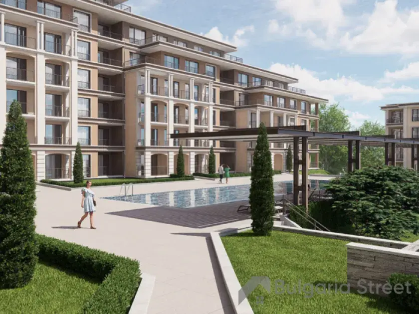 Green Fort Suits | Elitarny nowy budynek nad morzem — apartament dwupokojowy z możliwością płatności ratalnej