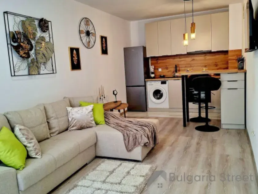 Salon z pięknym wnętrzem
