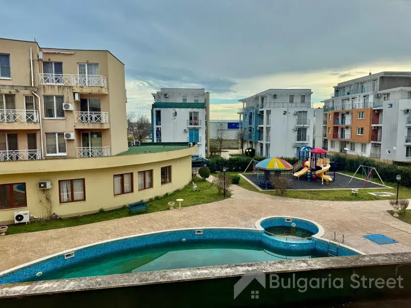 Widok na basen