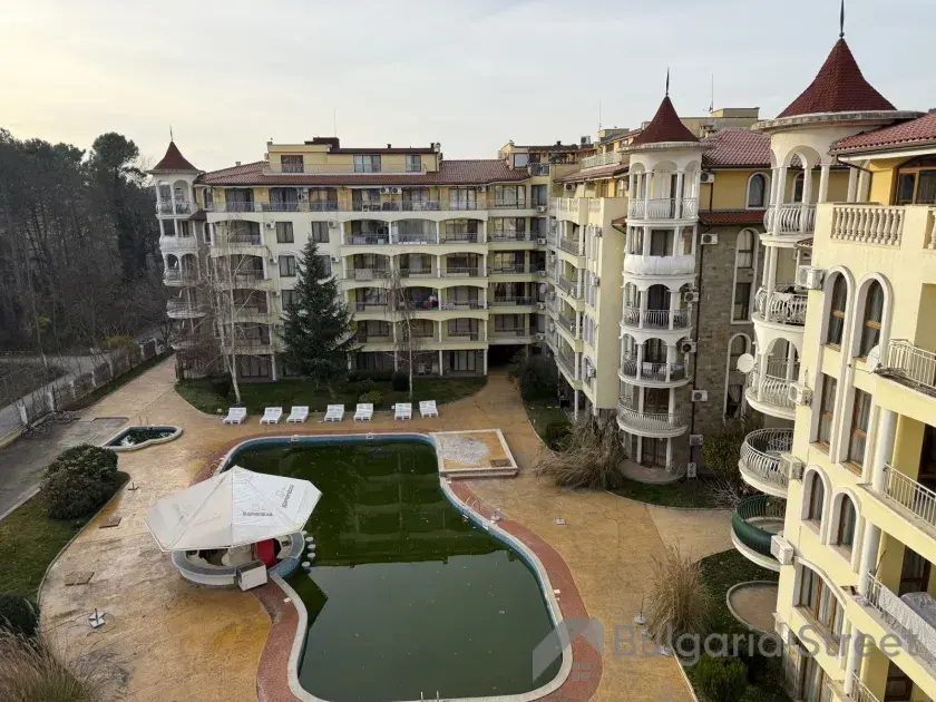 widok na basen