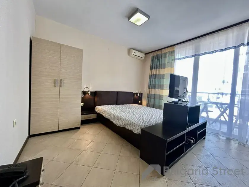 Tarsis Club &amp; SPA | Duże studio z widokiem na miasto na Słonecznym Brzegu