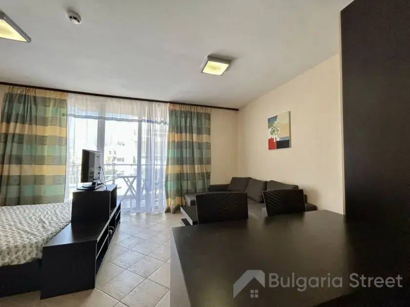 Tarsis Club &amp; SPA | Duże studio z widokiem na miasto na Słonecznym Brzegu