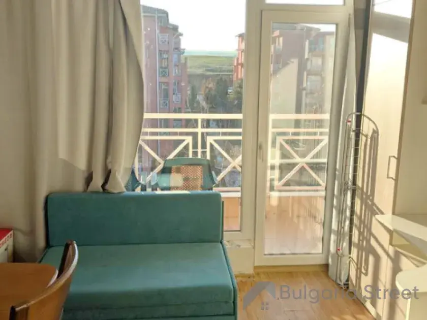widok na balkon