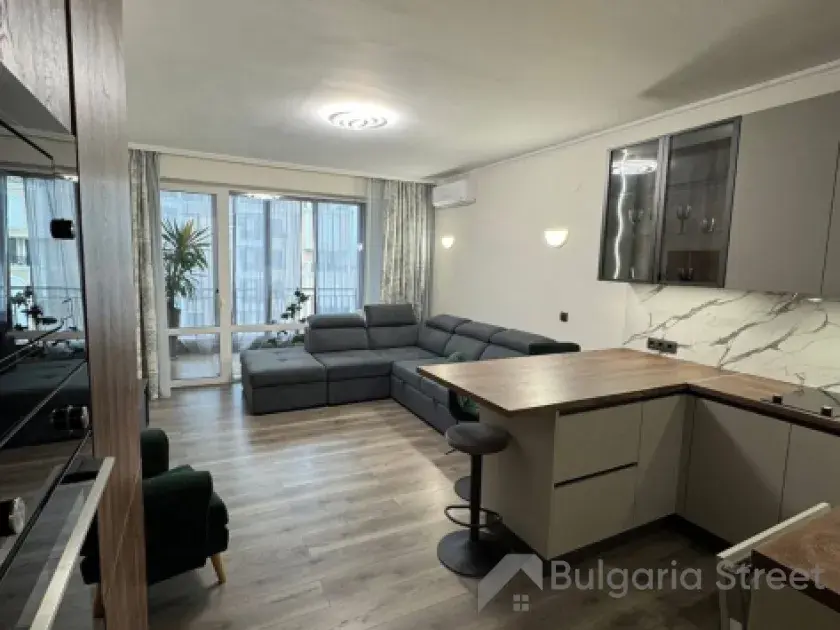 widok na salon