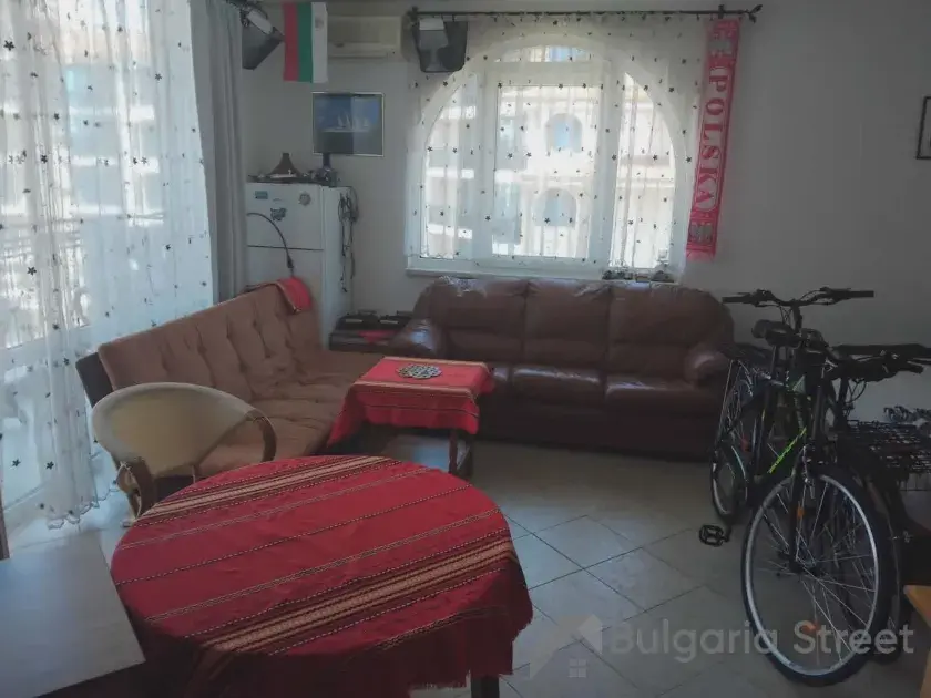 widok na część wypoczynkową apartamentu
