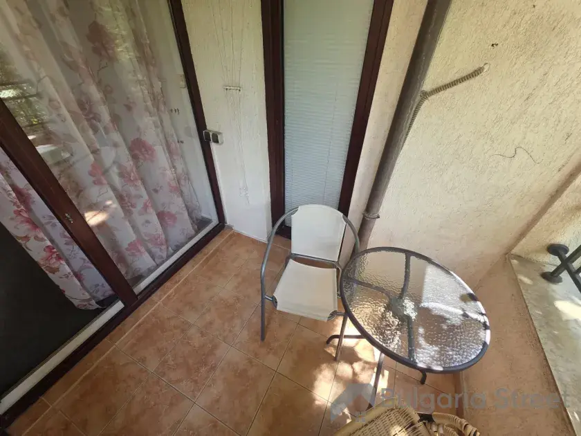 taras przy apartamencie