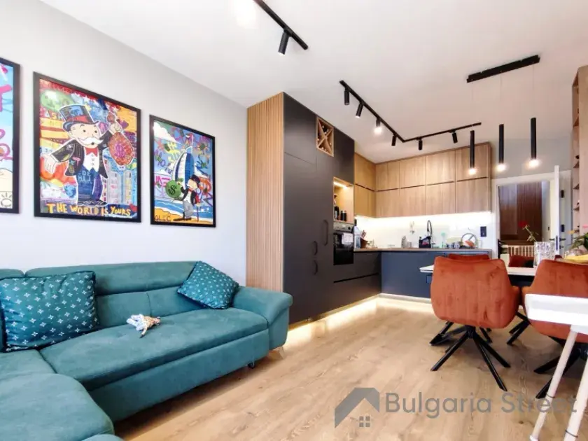 Apartament z designerskim wnętrzem